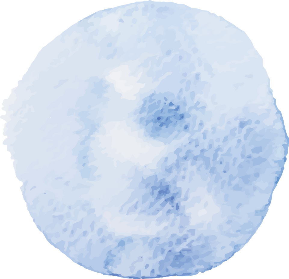 abstract watercolor circle